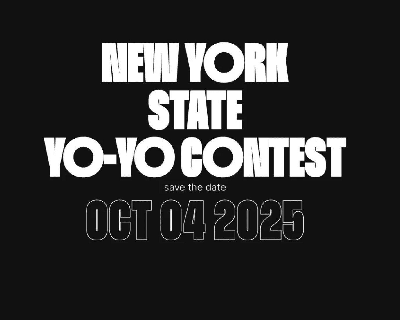 2025 New York State YoYo Contest